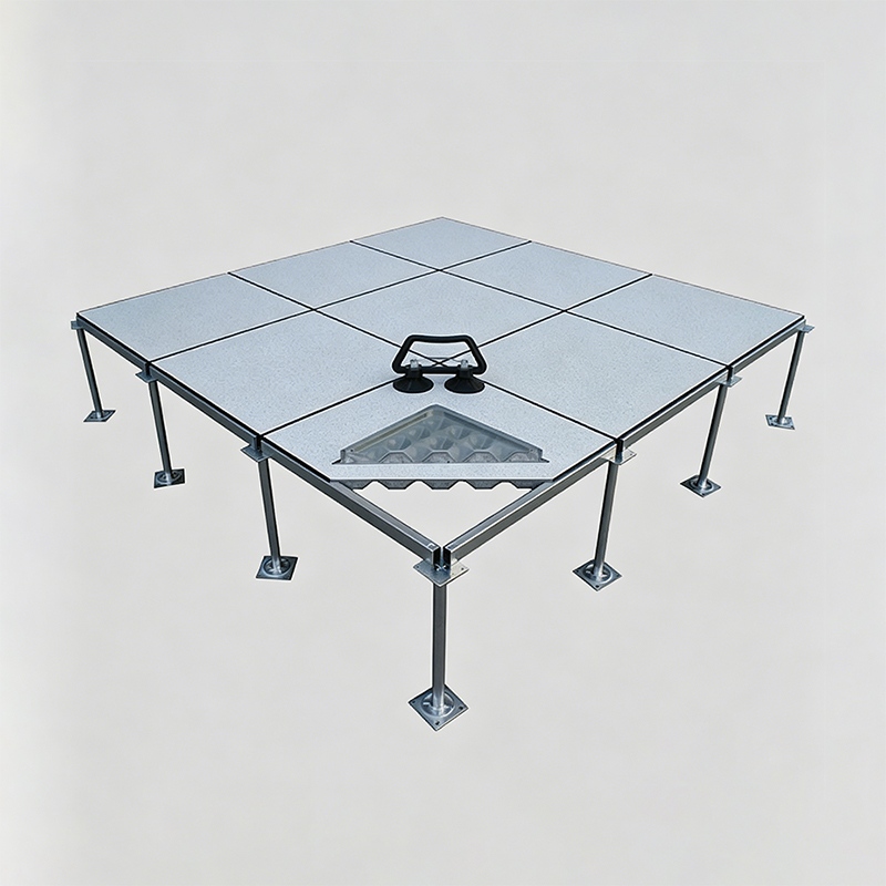 Сталева цементна фальшпідлога